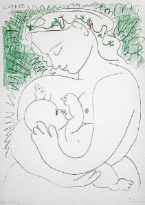 "Maternite" (1963), de ninguém menos que Picasso (*)